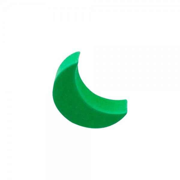 LUA VERDE CLARO - 20x8x6 mm