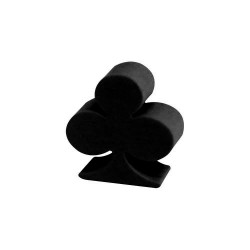 NAIPE PAUS PRETO - 13x15x6 mm