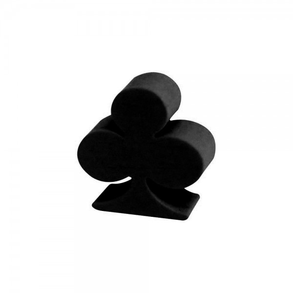 NAIPE PAUS PRETO - 13x15x6 mm