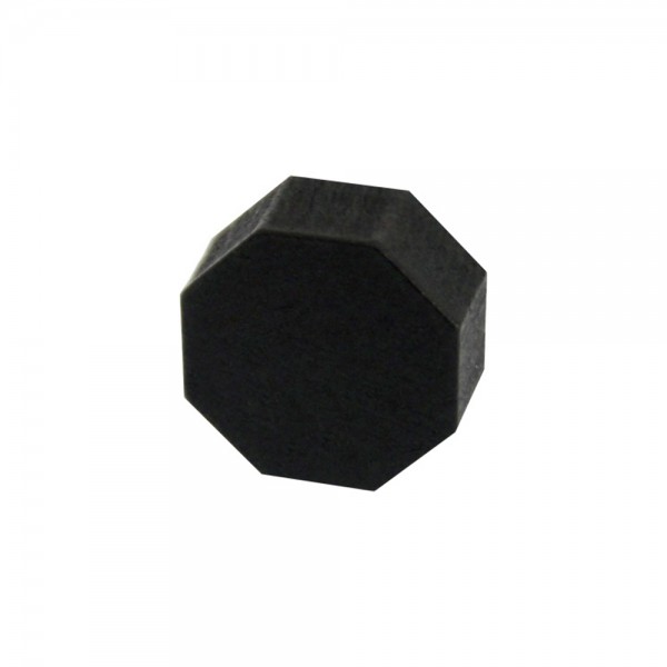 OCTÓGONO PRETO -14x14x6 mm