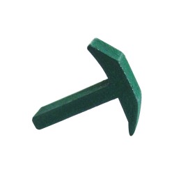 PICARETA VERDE ESCURO - 20x22x6 mm