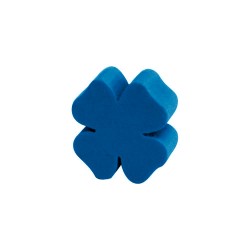 TREVO AZUL - 13x15x6 mm