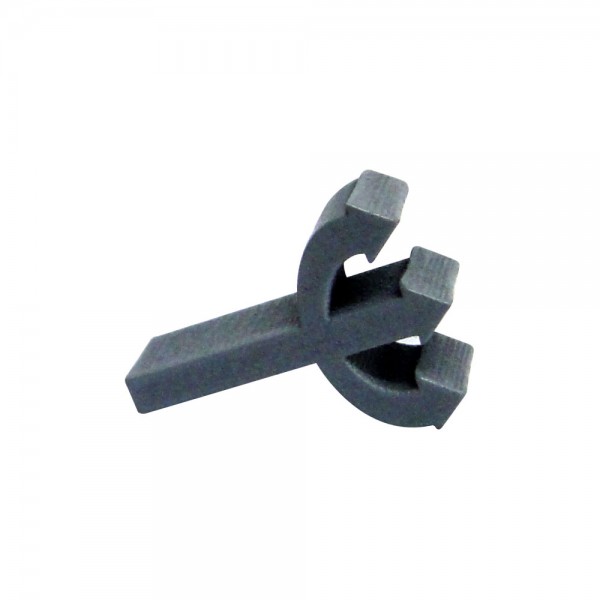 TRIDENTE CINZA - 20x15x6 mm