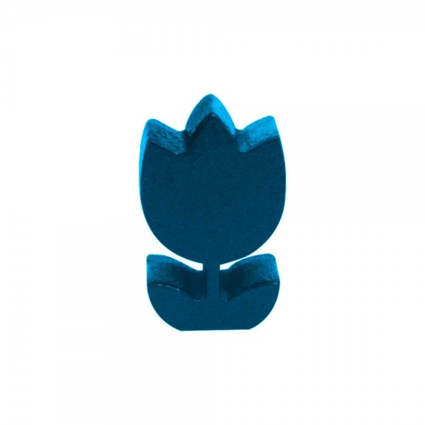 FLOR (MOD.2) TULIPA AZUL - 20x12x6 mm