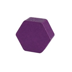 HEXÁGONO ROXO - 15x15x6 mm