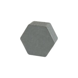 HEXÁGONO PRATA - 14x14x6 mm