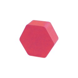 HEXÁGONO ROSA - 14x14x6 mm