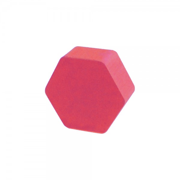 HEXÁGONO ROSA - 14x14x6 mm