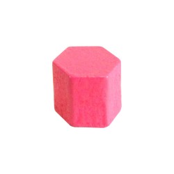 PINO HEXÁGONO ROSA - 9x9x9 mm