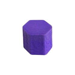 PINO HEXÁGONO ROXO - 9x9x9 mm