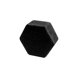 HEXÁGONO PRETO - 14x14x6 mm