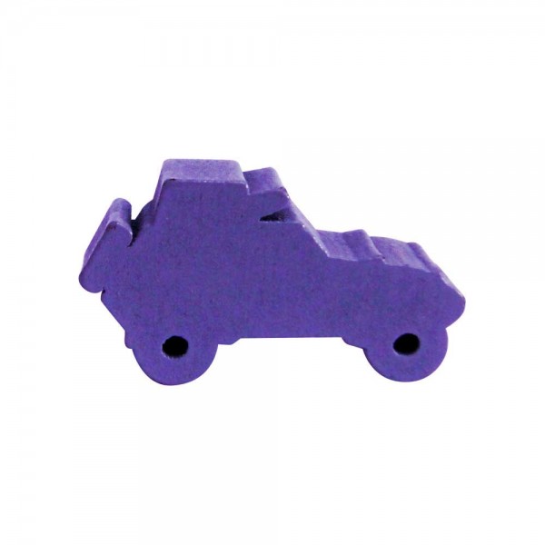 CARRO BLINDADO (MOD.2) P ROXO - 19X11X9 MM