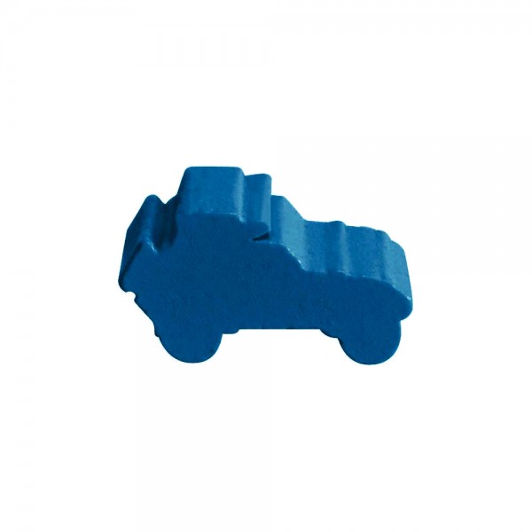 CARRO BLINDADO (mod.2) P AZUL - 19x11x9 mm