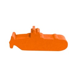 SUBMARINO (MOD.2) LARANJA - 39x15x9 mm