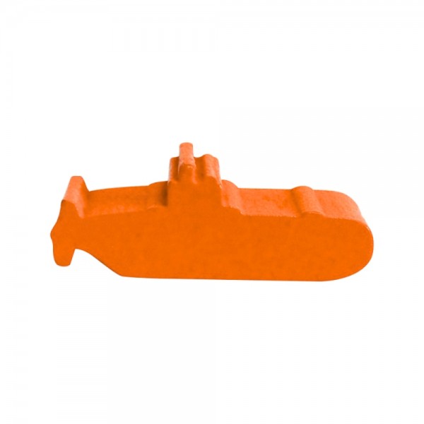 SUBMARINO (MOD.2) LARANJA - 39x15x9 mm