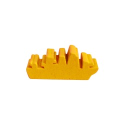 NAVIO DE GUERRA (mod.3) P AMARELO - 28x12x9 mm