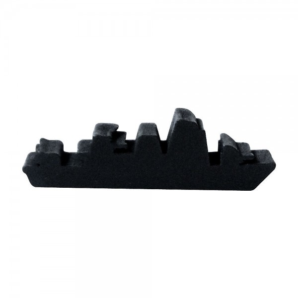 NAVIO DE GUERRA (mod.3) G PRETO - 43x9x9 mm