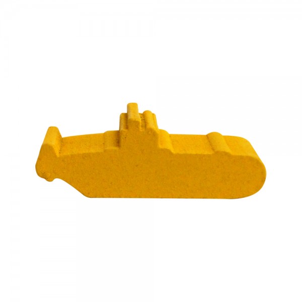 SUBMARINO (mod.2) AMARELO - 39x15x9 mm