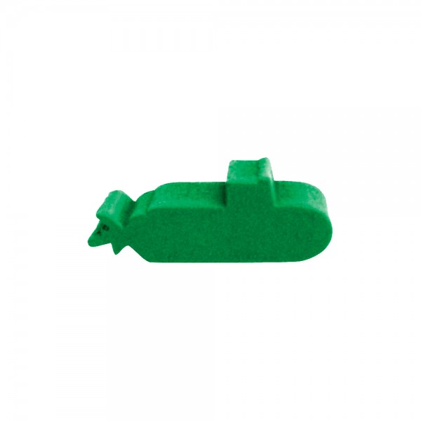 SUBMARINO (mod.3) VERDE CLARO - 29x1x9 mm