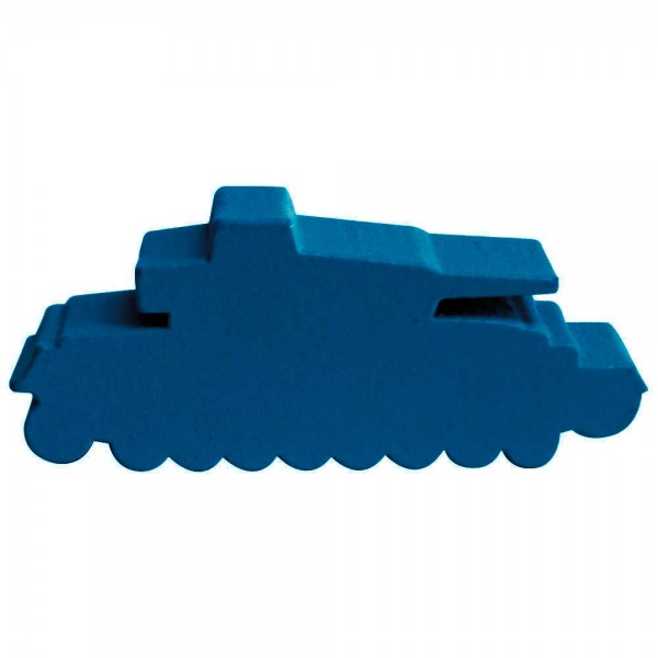 TANQUE DE GUERRA (mod.6) AZUL - 47x20x9 mm