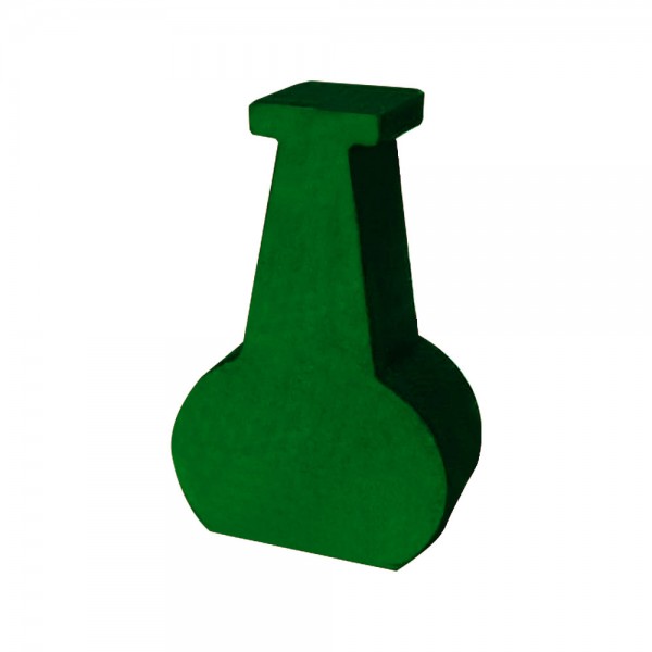 VASO (MOD.2) VERDE - 29X19X9 MM