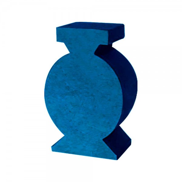 VASO (mod.3) AZUL - 30x19x9 mm
