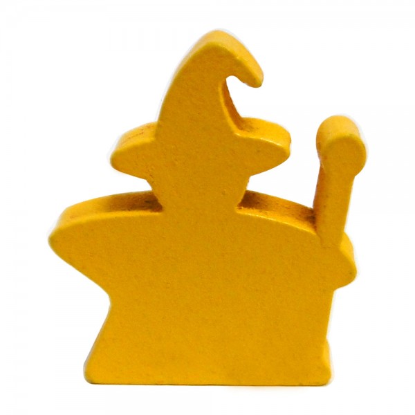 MEEPLE MAGO AMARELO - 26x30x6mm