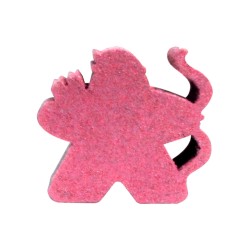 MEEPLE ARQUEIRO ROSA - 20x21x9 mm