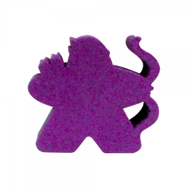 MEEPLE ARQUEIRO ROXO - 20x21x9 mm