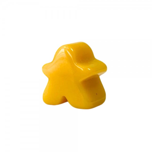 MEEPLE HOMENZINHO DE RESINA AMARELO P - 15x14x9 mm
