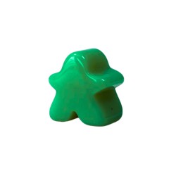 MEEPLE HOMENZINHO DE RESINA VERDE ESCURO P - 15x14x9 mm