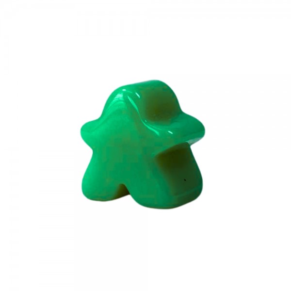 MEEPLE HOMENZINHO DE RESINA VERDE ESCURO P - 15x14x9 mm