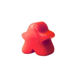 MEEPLE HOMENZINHO DE RESINA VERMELHO P - 15x14x9 mm