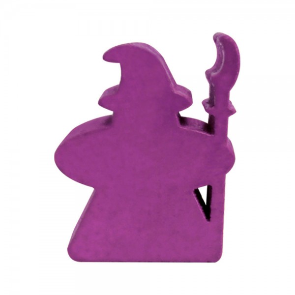 MEEPLE MAGO ROXO - 20x20x9 mm