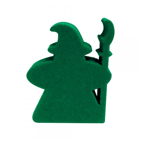 MEEPLE MAGO VERDE - 20x20x9 mm