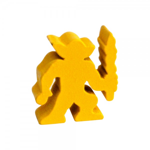 GOBLIN (MOD.1) AMARELO - 15x16x6 mm