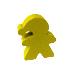 GNOMO AMARELO - 15X15X5 mm