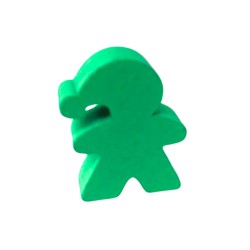 GNOMO VERDE - 15X15X5 mm