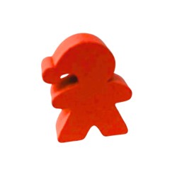 GNOMO VERMELHO - 15X15X5 mm