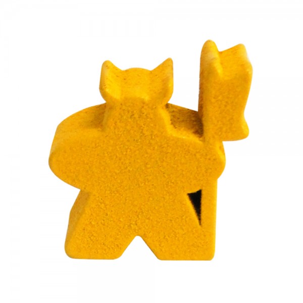 MEEPLE BÁRBARO AMARELO - 22x23x9 mm