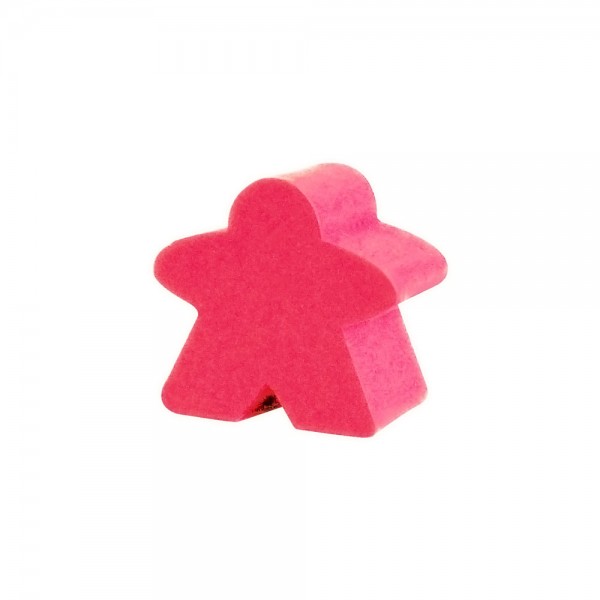 MEEPLE HOMENZINHO ROSA P - 15x14x6 mm