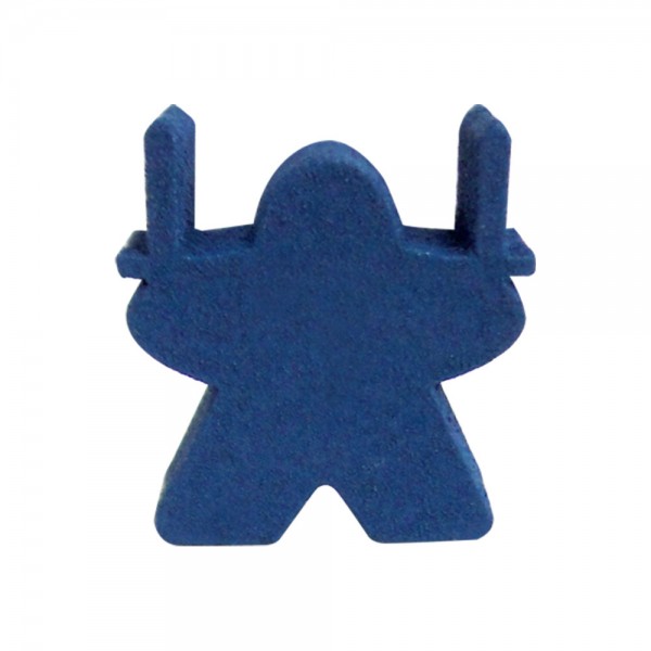 MEEPLE LADINO AZUL - 20x21x9 mm