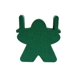 MEEPLE LADINO VERDE - 20x21x9 mm