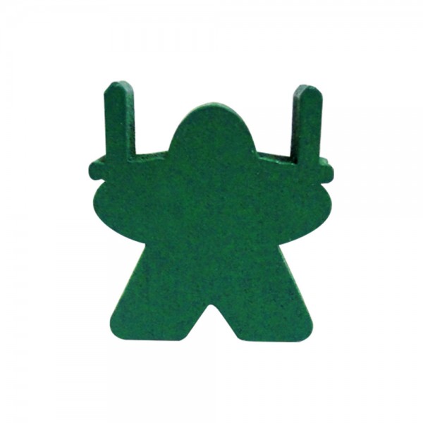 MEEPLE LADINO VERDE - 20x21x9 mm