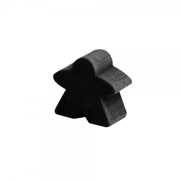 MEEPLE HOMENZINHO PRETO P - 15x14x6 mm