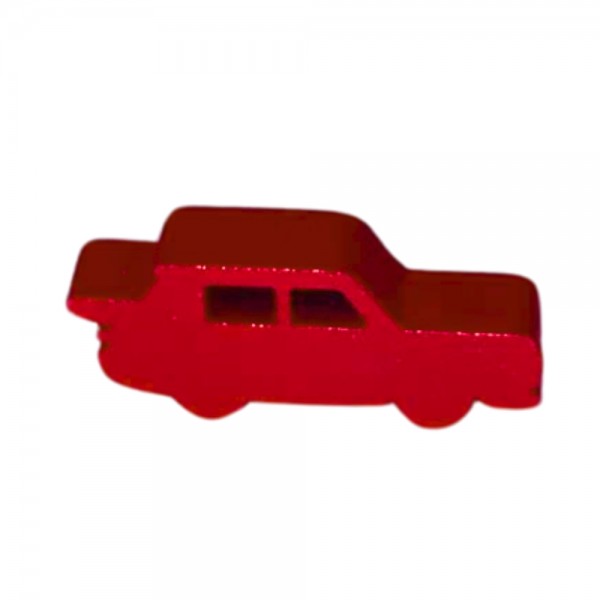 CARRO (MOD.3) VERMELHO - 36x14x9 mm	