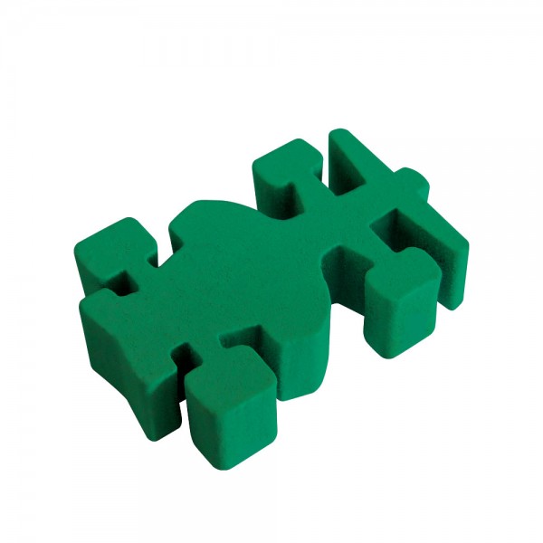 CARRO DE CORRIDA (MOD.1) VERDE CLARO 25X16X6 MM