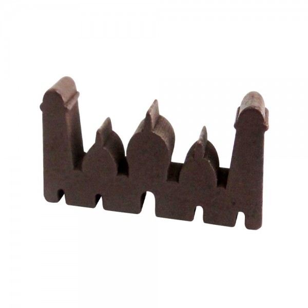 CASTELO (MOD.4) MARROM - 34x19x6 mm