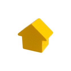 CASA AMARELA - 15x13x9 mm