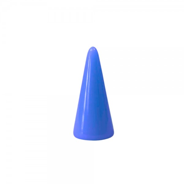  CONE DE RESINA FECHADO  - AZUL 32x15 mm